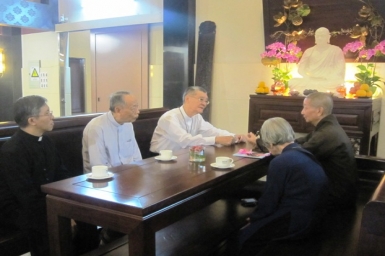 Visits of Buddhist and Catholic Leaders Generate life Dialogue