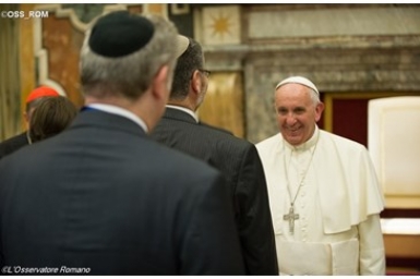 Pope Francis: Christians and Jews, brothers and friends