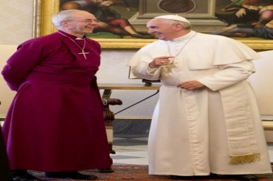 Anglican leader joins Pope Francis for anti-slavery initiative