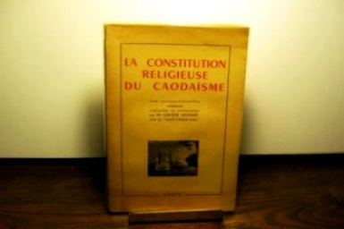 Phap-chanh-truyen (1): The religious constitution of Caodaism