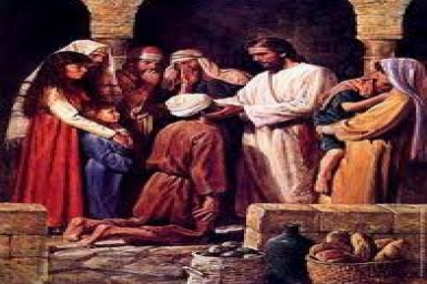 Laying his hands on each one, He healed them. Demons were driven out: Wednesday 22nd in Ordinary Time (5.9.2012)