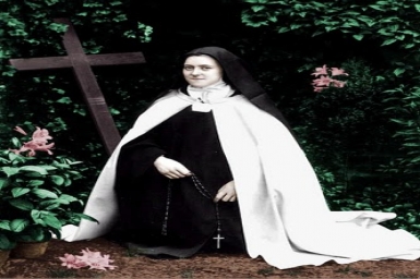 Saint Therese of Lisieux `The Little Flower`(1873-1897)