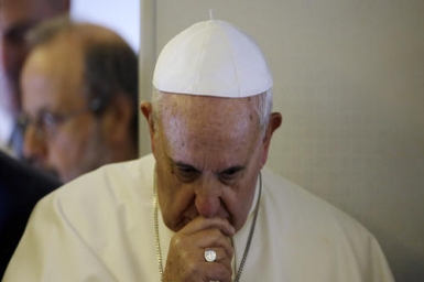 Pope Francis calls Iraqi priest: `I am with you in prayer`