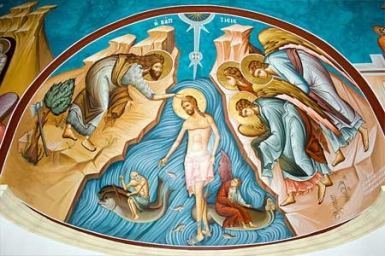You are my Son..: Gospel by pictures of Sunday Baptism of the Lord (B)