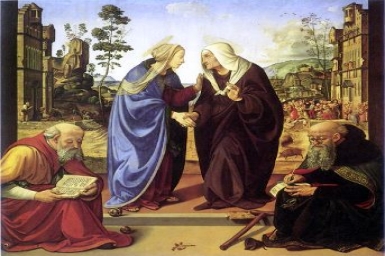 ``The baby within me suddenly leapt for joy``: Feast of the Visitation (31.5.2012)