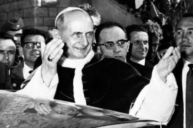 Paul VI’s trip to the Holy Land 50 years ago marked he dawn of papal visits