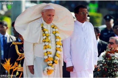 Pope Francis in Sri Lanka: encounter, encouragement, prayer