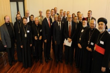 Churches urge a political solution for peace process in Syria