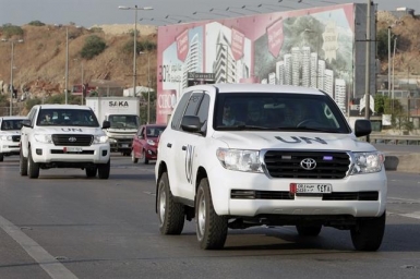 Chemical weapons inspectors arrive in Syria. Initial signs of dialogue