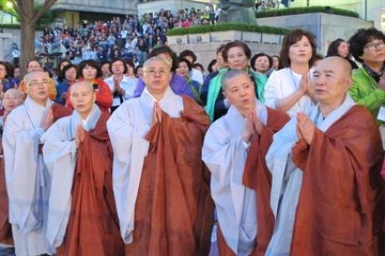 Reunification the dream for South Korea’s Buddhist patriarch