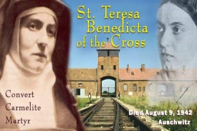 St. Teresa Benedicta of the Cross (Edith Stein) Martyr