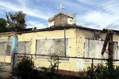 Muslims help rebuild Catholic church in Zamboanga