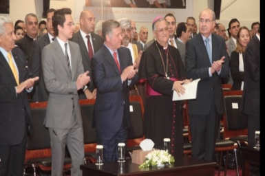 Cardinal Sandri attends inauguration of University of Madaba in Jordan