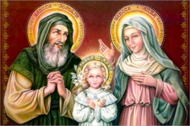 Saint Joachim et Sainte Anne, parents de la Très Sainte Mère de Dieu (26/7)