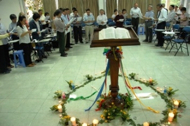 Ecumenical meeting in Pastoral Center of Saigon (Jan. 27, 2015)