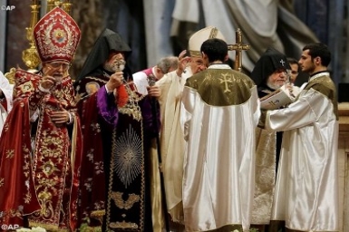 Message of Pope Francis to Armenians