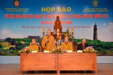 National Vietnam Buddhist Sangha meeting for organizing UN Vesak 2014