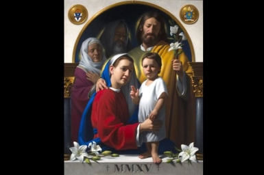 The Official prayer and the image for World Meeting of Families