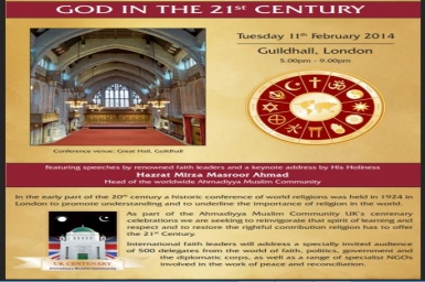 God in the 21st Century: Conference of World Religions