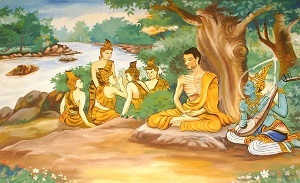 The First Buddhist Monks