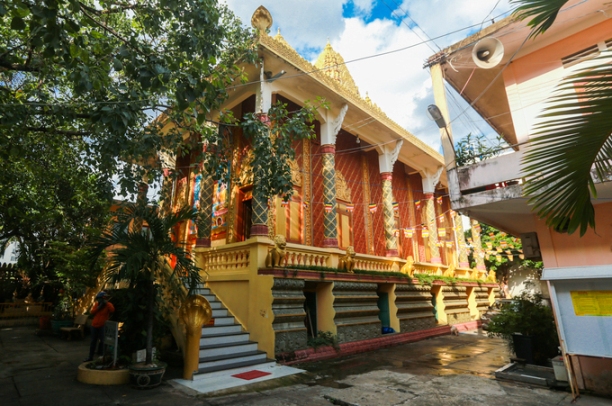 A Khmer pagoda exudes peace in Saigon