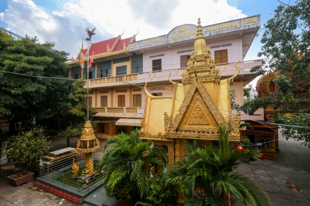 A Khmer pagoda exudes peace in Saigon