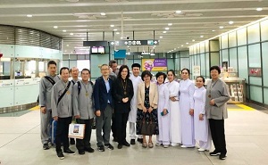 Weixin Shengjiao Delegation Visited Taipei Cao Dai Congregation in Taiwan