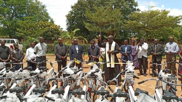 Zambia: Catechists in Mpika Diocese receive bicycles for their ministry