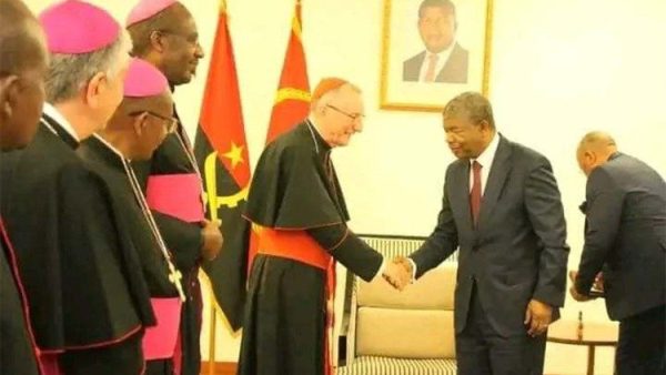 Before leaving for South Sudan, Cardinal Parolin met Angolan President João Lourenço in Angola