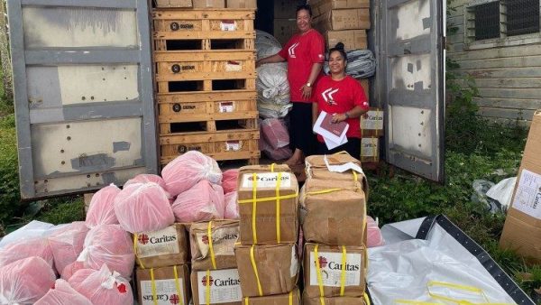 Caritas New Zealand assists Tonga with emergency aid