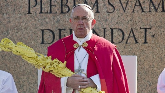Pope Francis: Homily for Mass of Palm Sunday