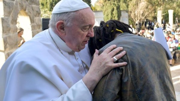 Pope Francis: `I too am a child of migrants`