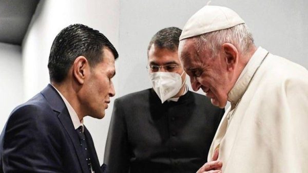 Pope Francis meets Alan Kurdi’s father