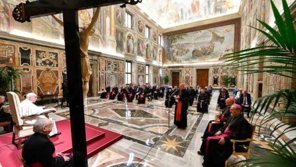 Pope to ROACO: Care for living stones of the Church