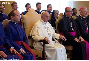 Pope Francis to Scots College: be courageous, merciful priests