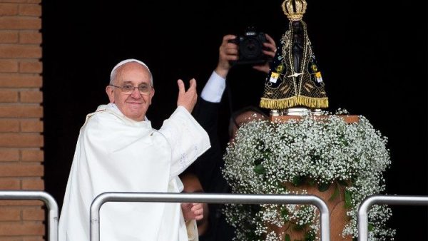 Pope to Brazilian Catholics: Fraternity can heal every division