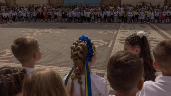 Ukraine: In class, as war rages on
