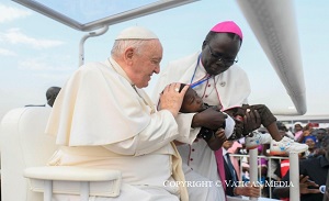 Pope from Juba: Christians be salt and light to bring peace