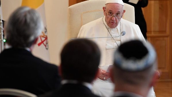 Pope in Slovakia: Religions must unite in contemplation and action