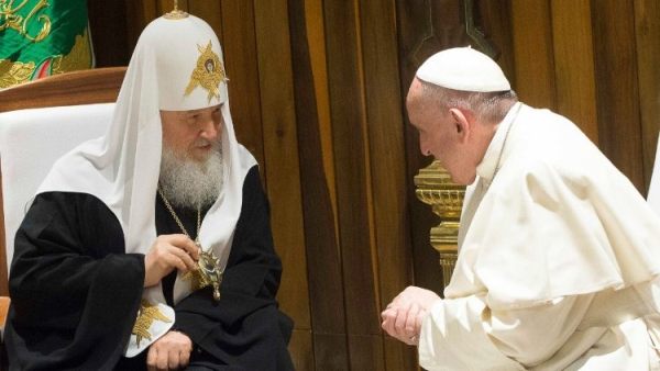 Pope to Patriarch Kirill: May we become peacemakers for Ukraine