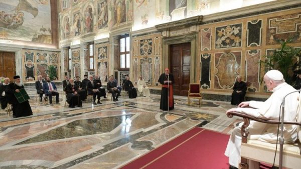 Pope: Ecumenical dialogue must be grounded in a reflection of synodality