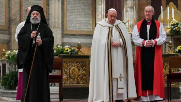 Pope at Ecumenical Vespers: ‘Christian journey to unity rooted in prayer’