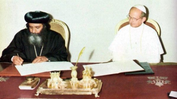 Pope Francis and Pope Tawadros II praise ongoing Catholic-Coptic dialogue