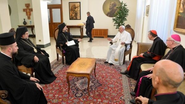 Pope: Christian reconciliation a way toward peace amid 'senseless' war