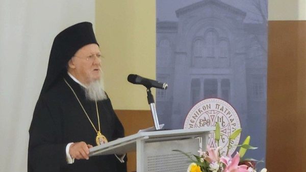 Patriarch Bartholomew: 'Every act of war is also a war against Creation'