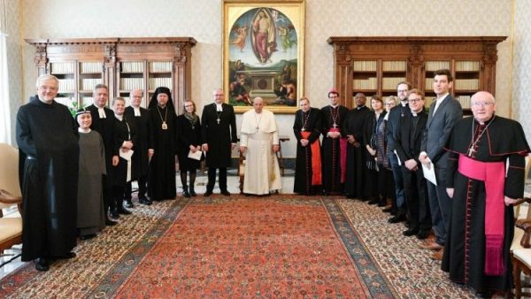 Pope to Finnish ecumenical group: The saints are a source of unity