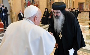 Pope Francis receives Joint International Commission for theological dialogue between Catholic Church and Oriental Orthodox Churches