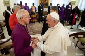 Christmas Message to South Sudan political leaders from Pope Francis, Archbishop Welby and Reverend Martin Fair