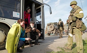 Ukraine's President seeks evacuations from Mariupol