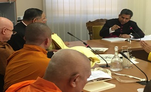 Buddhist delegation meets with DID to celebrate significant anniversary